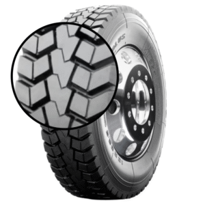 Aeolus ADC53 11R22.5 16-Ply Premium Dump Truck Directional Tire – Mud + Snow