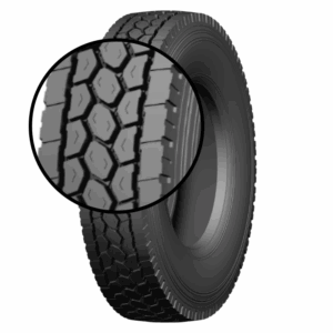 Annaite 617 11R22.5 16-Ply Closed Shoulder Drive Position Tire