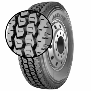 Amberstone 660 11R22.5 16-Ply Closed Shoulder Drive Position Tire